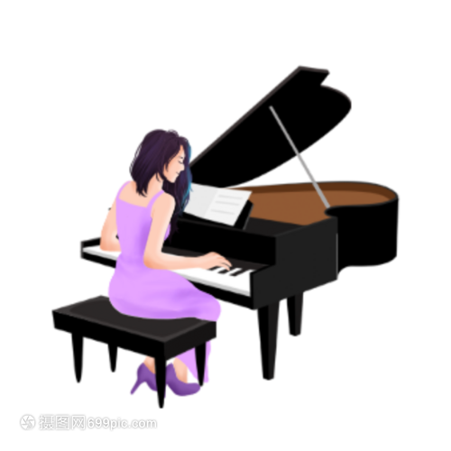 彈鋼琴的女孩