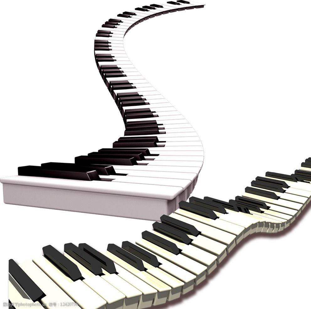 鋼琴鍵素材圖片