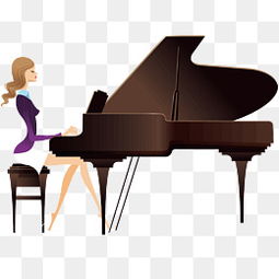 彈鋼琴圖片大全 彈鋼琴素材免費下載 千庫網png