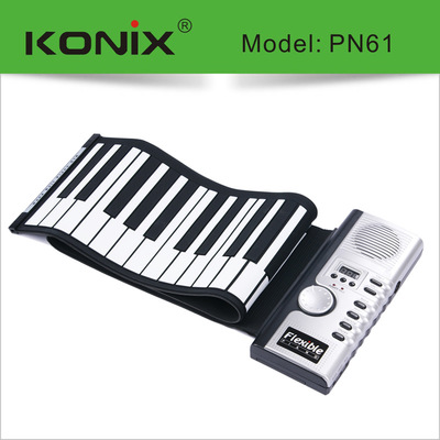 【61鍵手卷鋼琴 61鍵便攜式手卷鋼琴 硅膠鋼琴 手卷鋼琴批發(fā)】?jī)r(jià)格,廠家,圖片,西洋鍵盤樂器,深圳市科匯興科技-